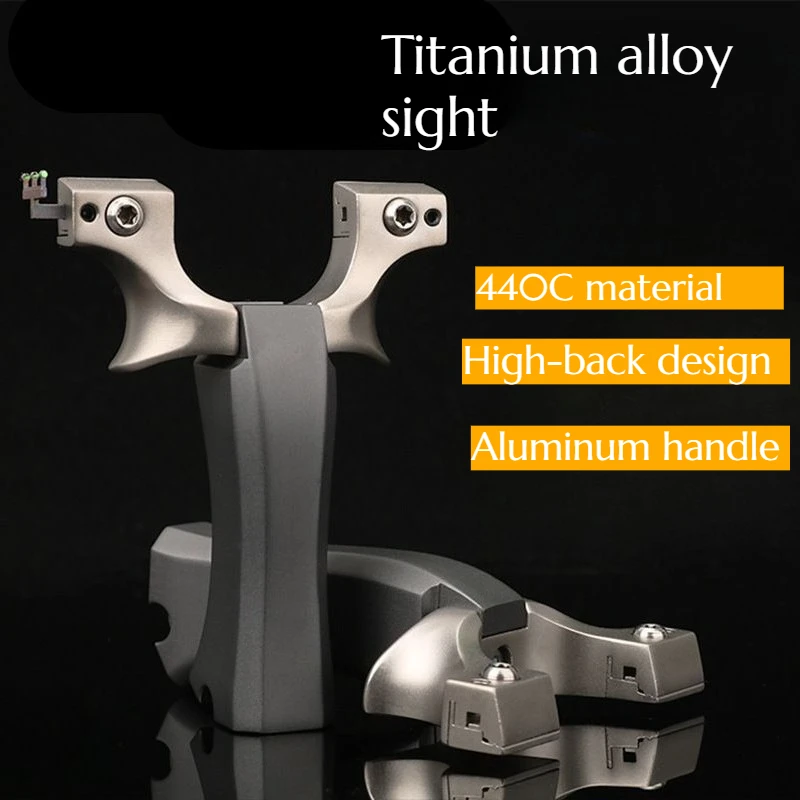 Hunting And Outdoor Supplies - Klip Katapel Titanium Alloy Baru dengan