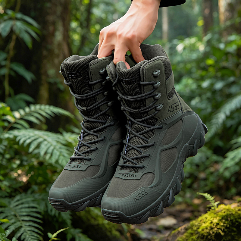 Outdoor Hunting Boots For Men - Sepatu Bot Taktis Pria Sepatu Bot