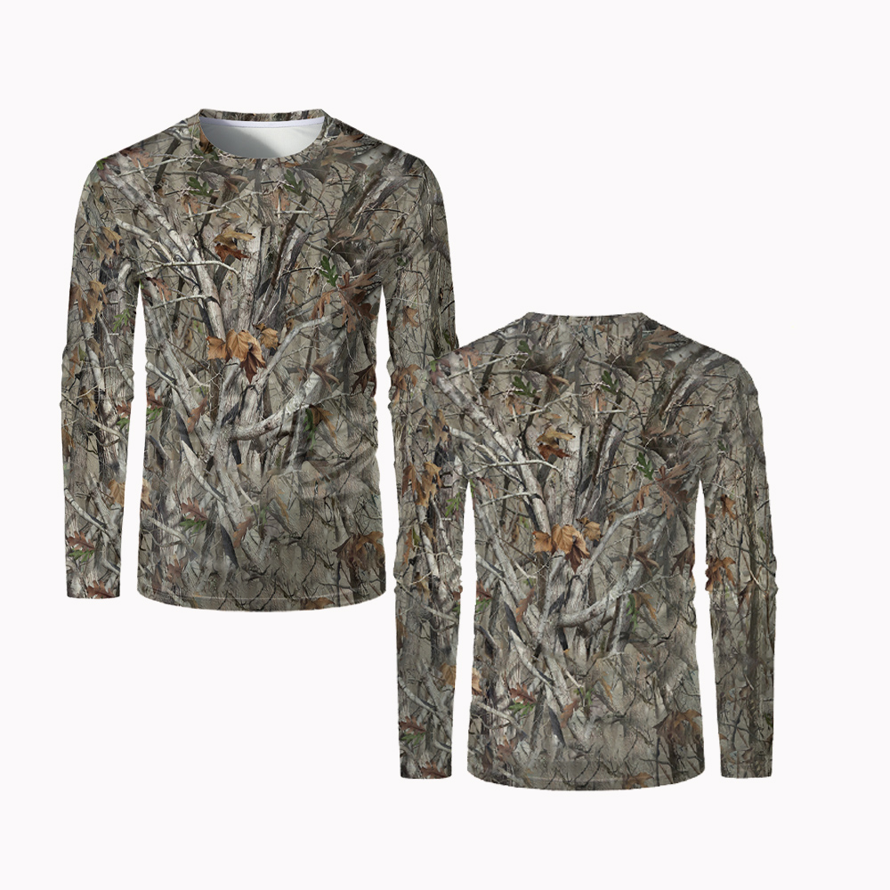 Hunting And Camping In Forest - Kaus kamuflase berburu baru 2024 T-shirt