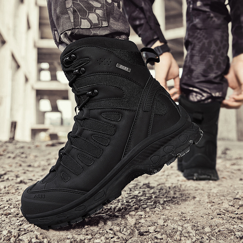 Outdoor Hunting Boots For Men - Sepatu Bot Taktis Pria Baru Sepatu