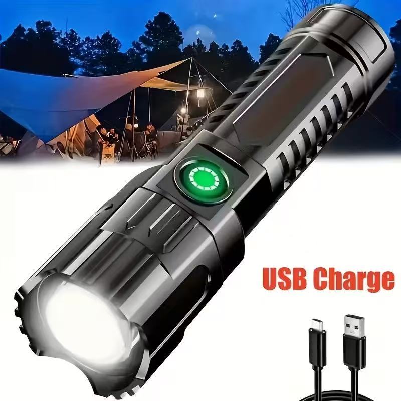 Hunting Fishing Outdoor - Senter LED Daya Tinggi Baru, Dapat