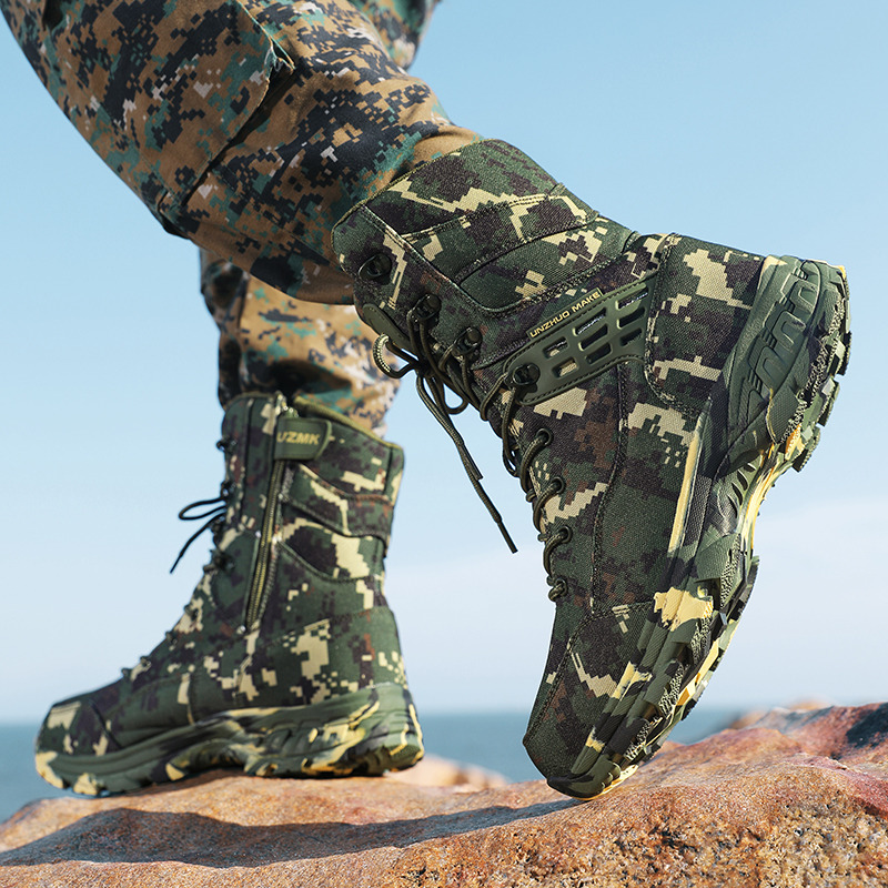Outdoor Hunting Boots For Men - Sepatu Bot Luar Ruangan Pria Kualitas