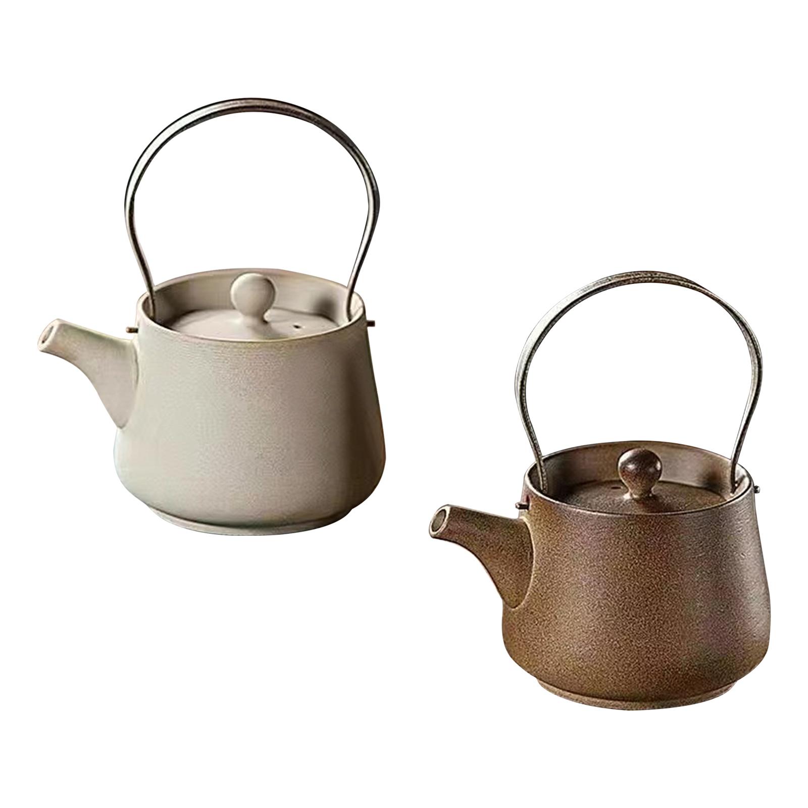 Outdoor Hunting Kitchen - Teko Keramik 200Ml Ketel Pembuat Teh