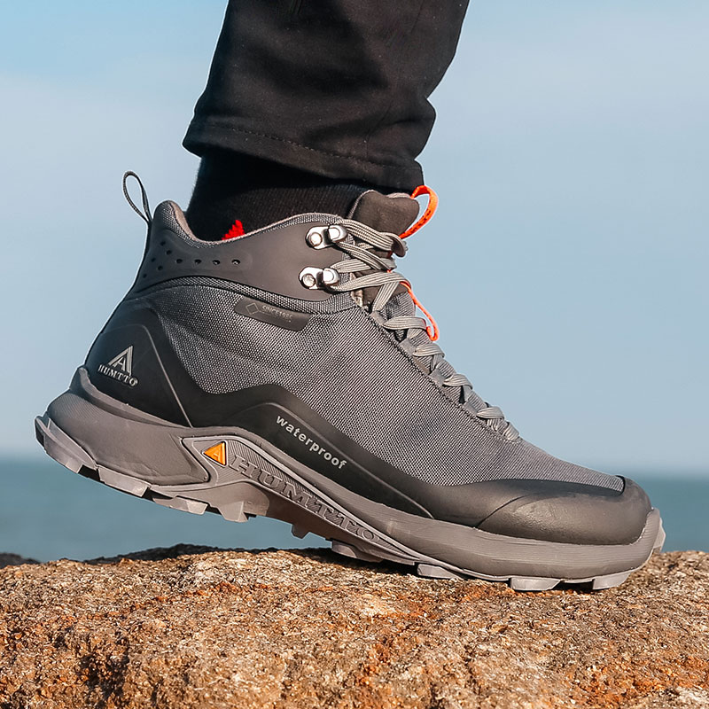 Outdoor Hunting Boots For Men - HUMTTO Sepatu Hiking Pria Sepatu Trekking