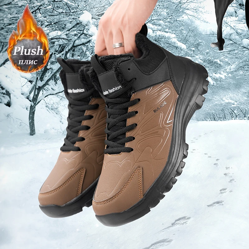 Outdoor Hunting Boots For Men - ELUVA Sepatu Bot Salju Pria Tahan