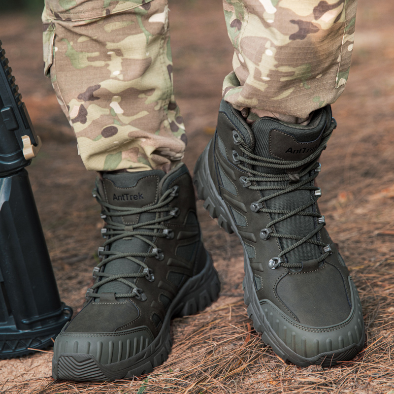 Outdoor Hunting Boots For Men - Sepatu Bot Taktis Pria Tahan Air
