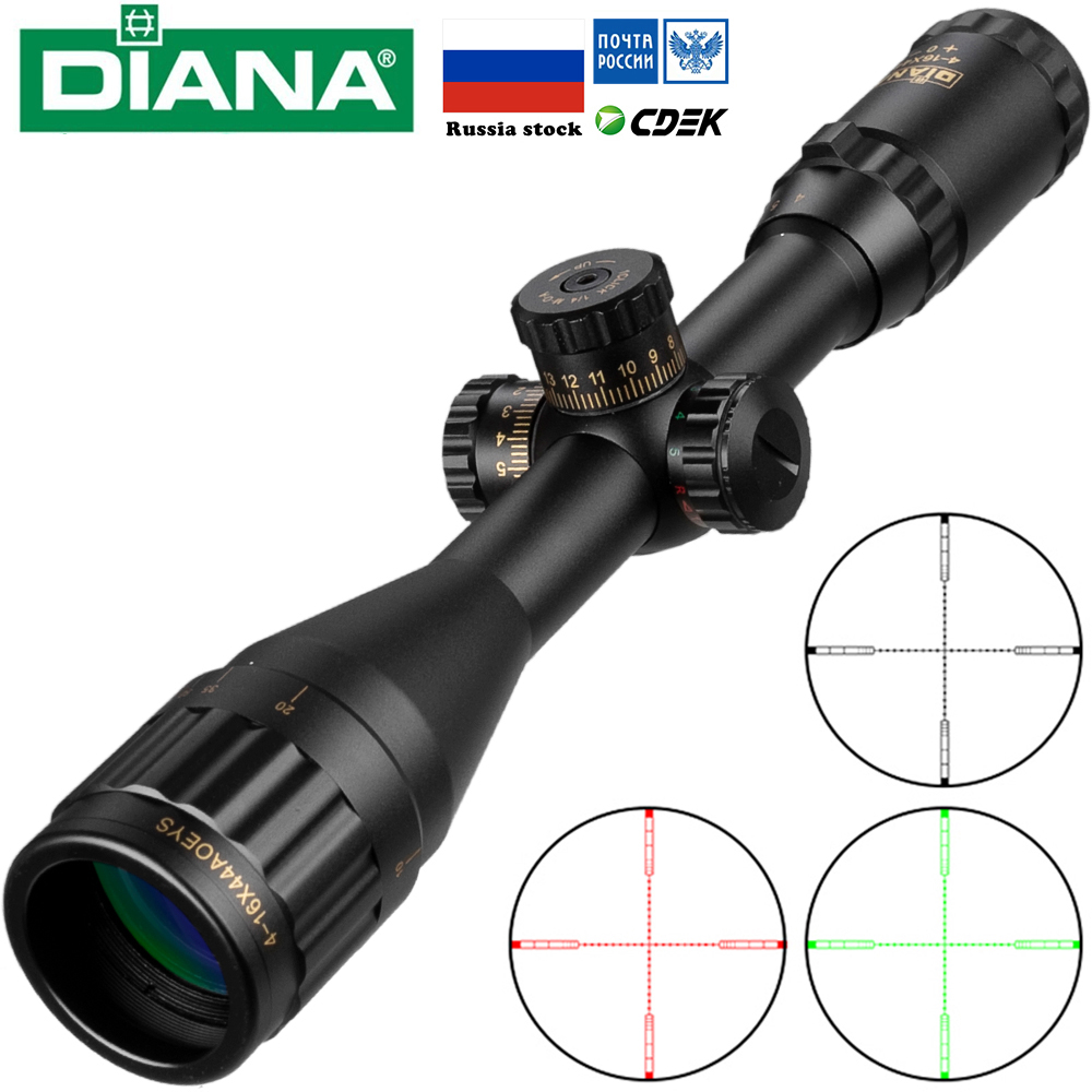 Outdoor Hunting Lab - DIANA 4-16x44 Riflescope Taktis Pandangan Optik