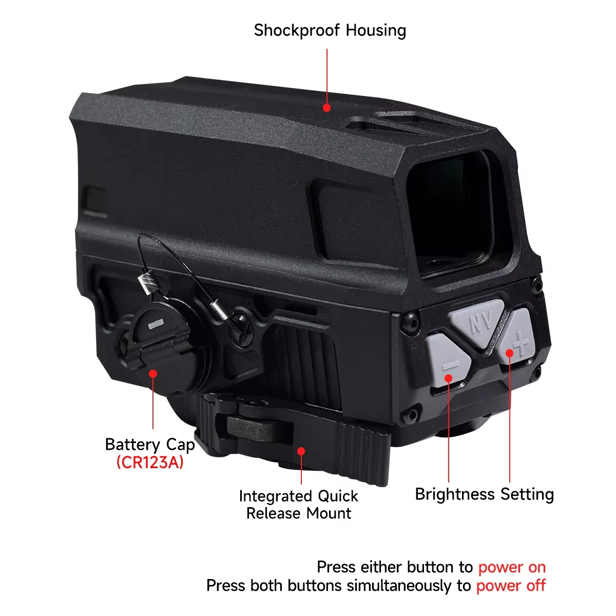 Tactical Holographic Gen II Hu - Outdoor Hunting Lab ulasan dan harga