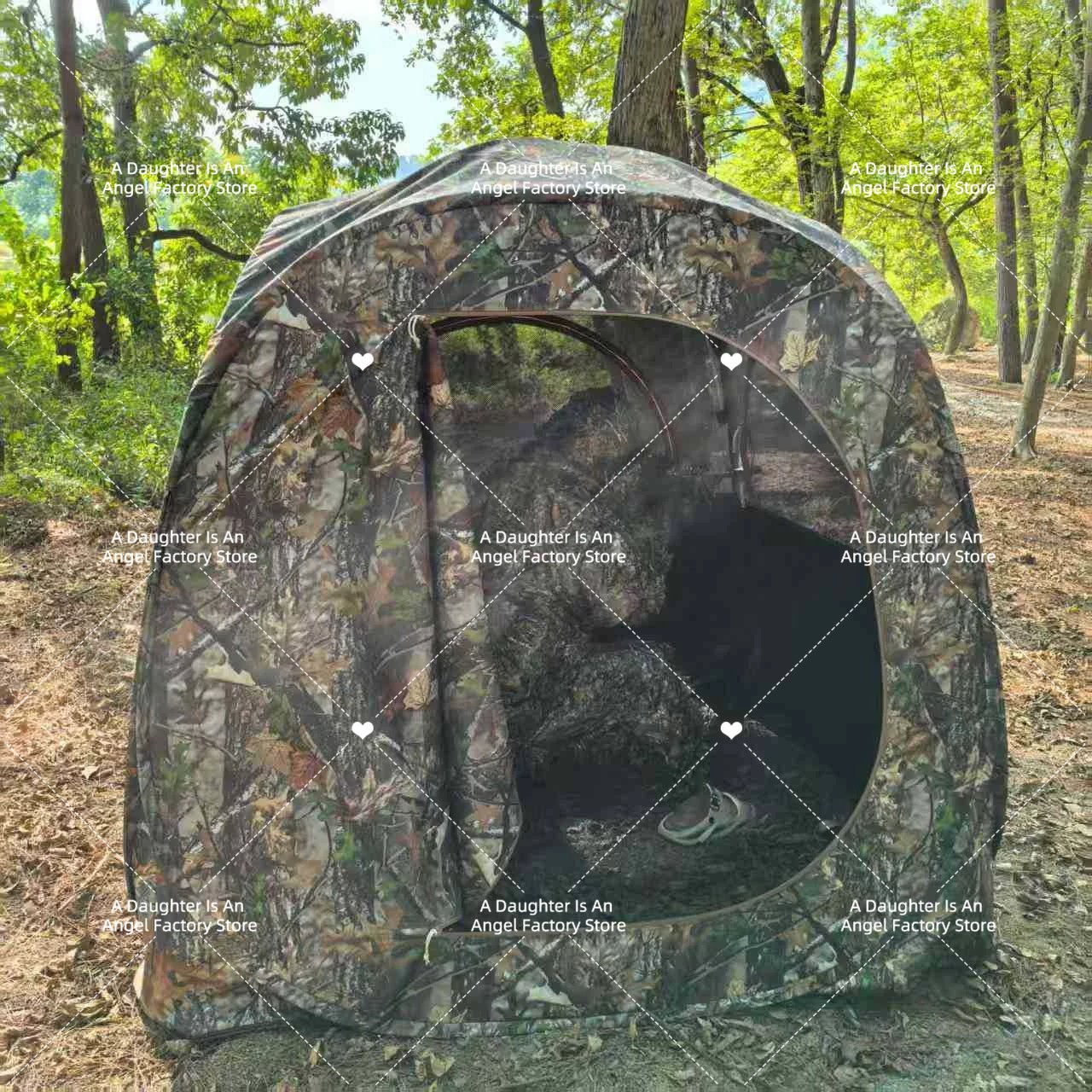 Tenda Kamuflase untuk Berkemah - Hunting And Camping In Forest ulasan dan harga