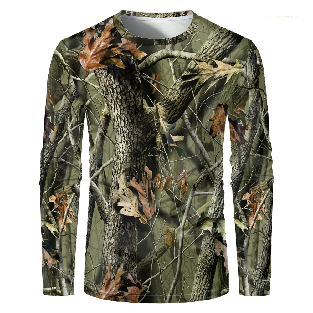 Kaus Berburu Hutan Kamuflase P - Hunting And Camping In Forest ulasan dan harga