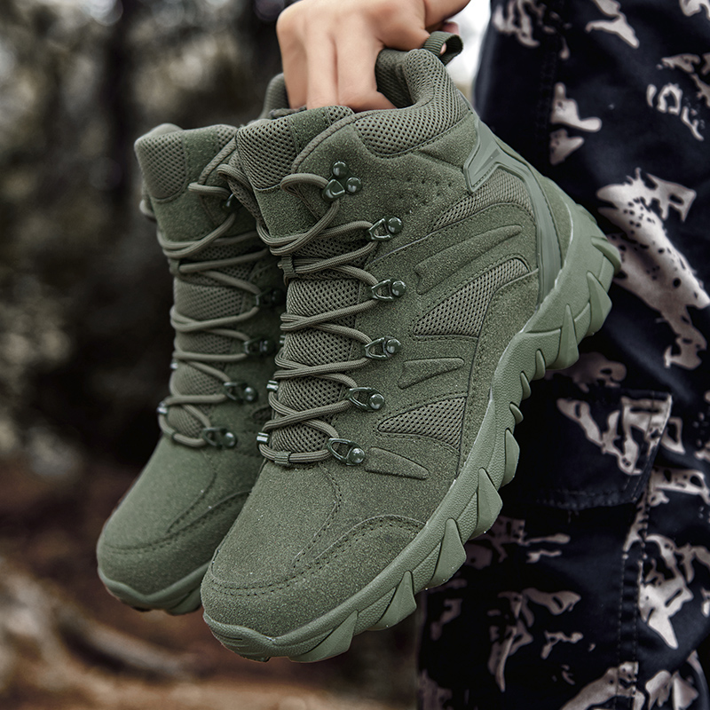 Sepatu Bot Latihan Tempur Guru - Outdoor Hunting Boots For Men ulasan dan harga