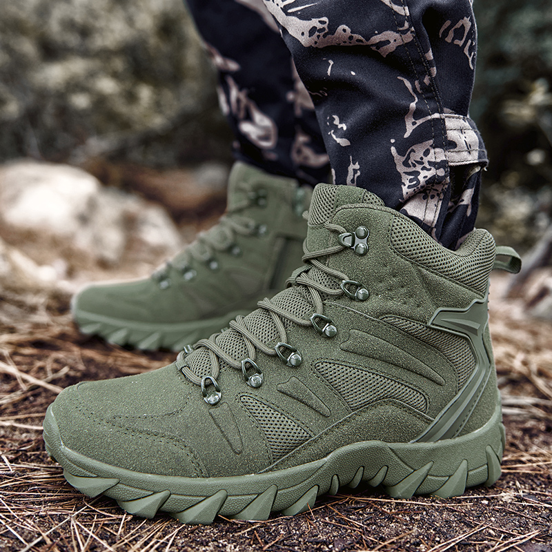 Sepatu Bot Latihan Tempur Guru - Outdoor Hunting Boots For Men ulasan dan harga