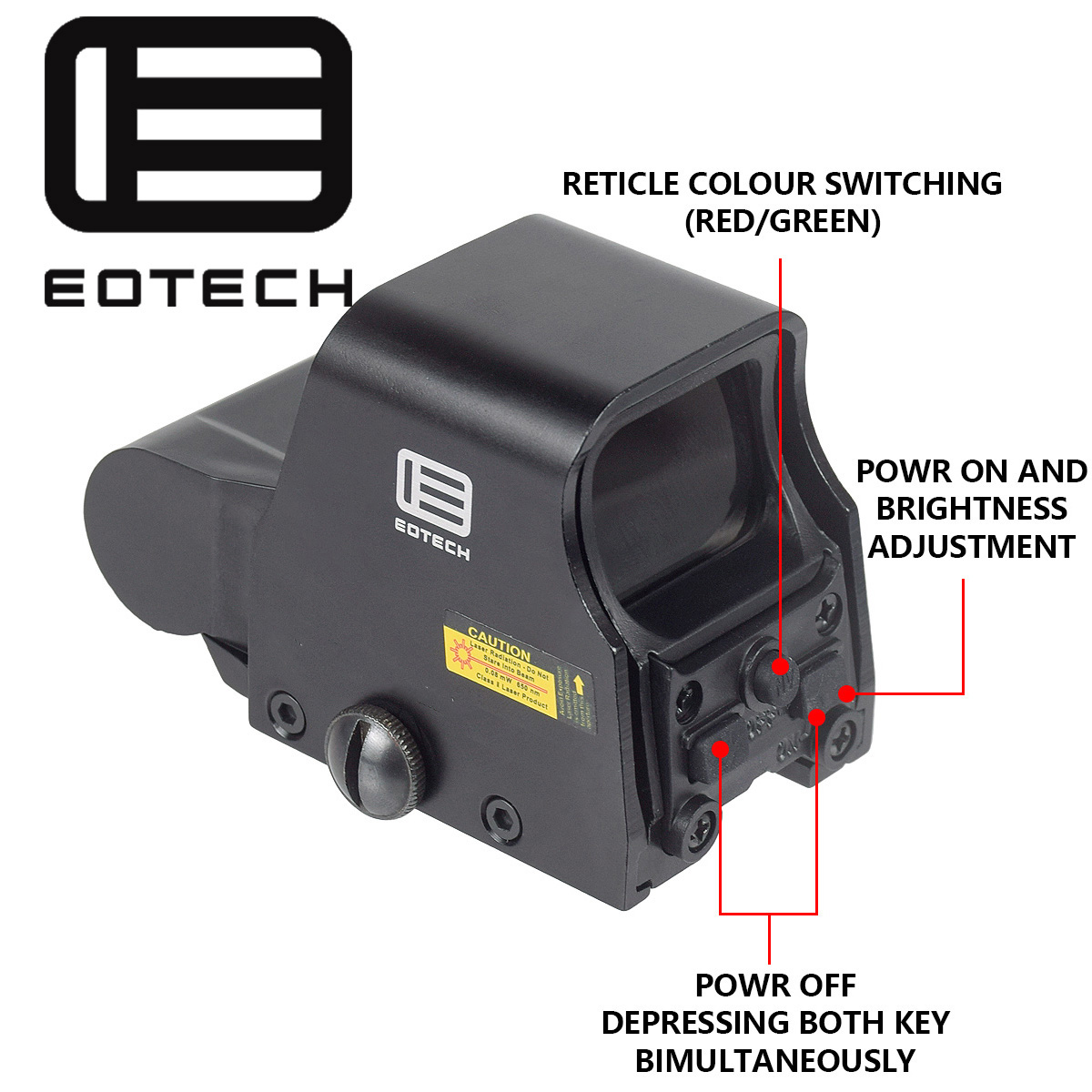 Eotech 551 552 553 558 Penglih - Outdoor Hunting Lab ulasan dan harga