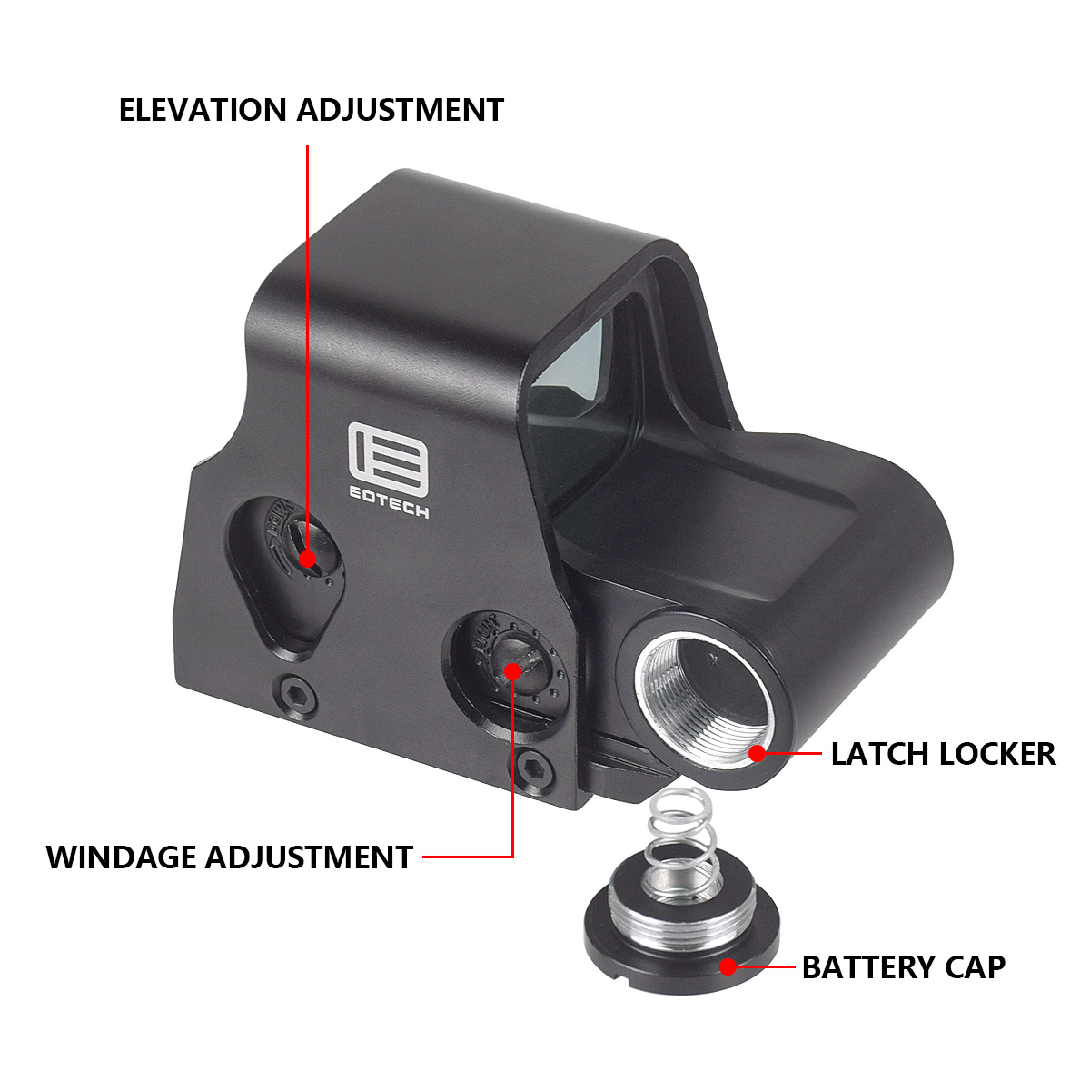 Eotech 551 552 553 558 Penglih - Outdoor Hunting Lab ulasan dan harga