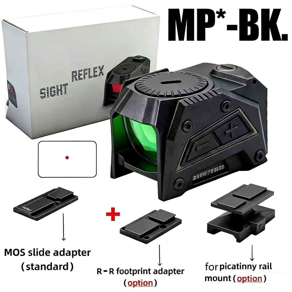 Tactical MP* Red Dot Sight 1X1 - Outdoor Hunting Lab ulasan dan harga