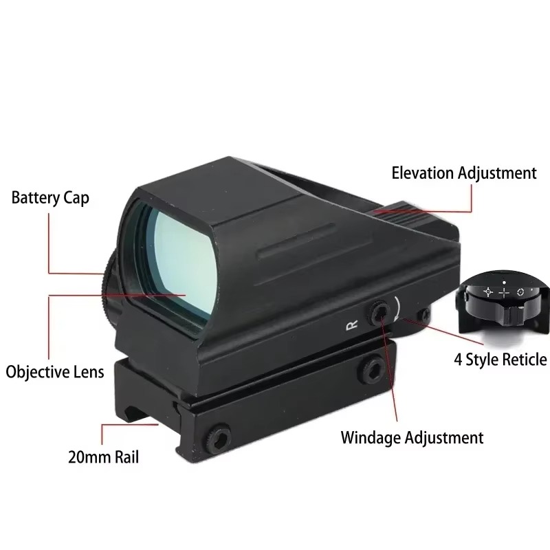Taktis HD103 Merah Hijau Dot 4 - Outdoor Hunting Lab ulasan dan harga