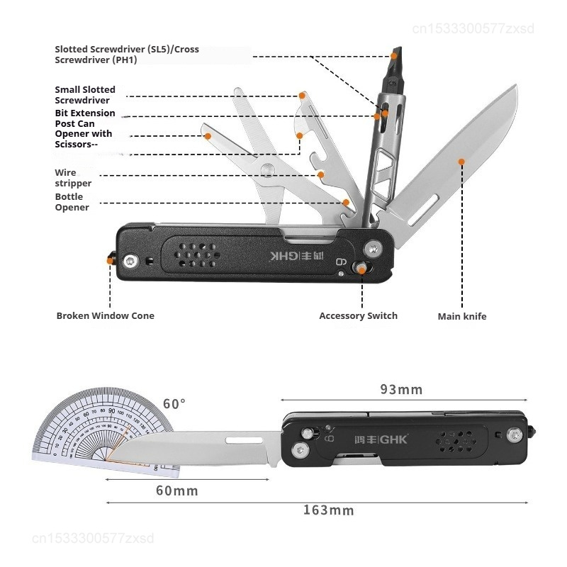 GRAND HARVEST Alat Multifungsi - Hunting And Outdoor Supplies ulasan dan harga