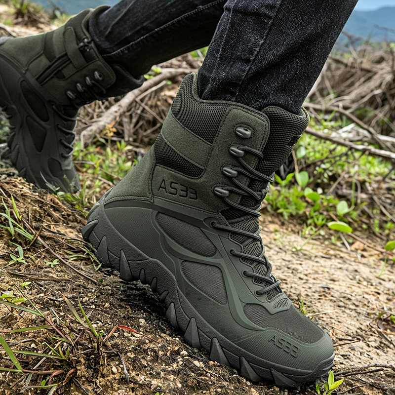 Sepatu Bot Taktis Pria Sepatu  - Outdoor Hunting Boots For Men ulasan dan harga