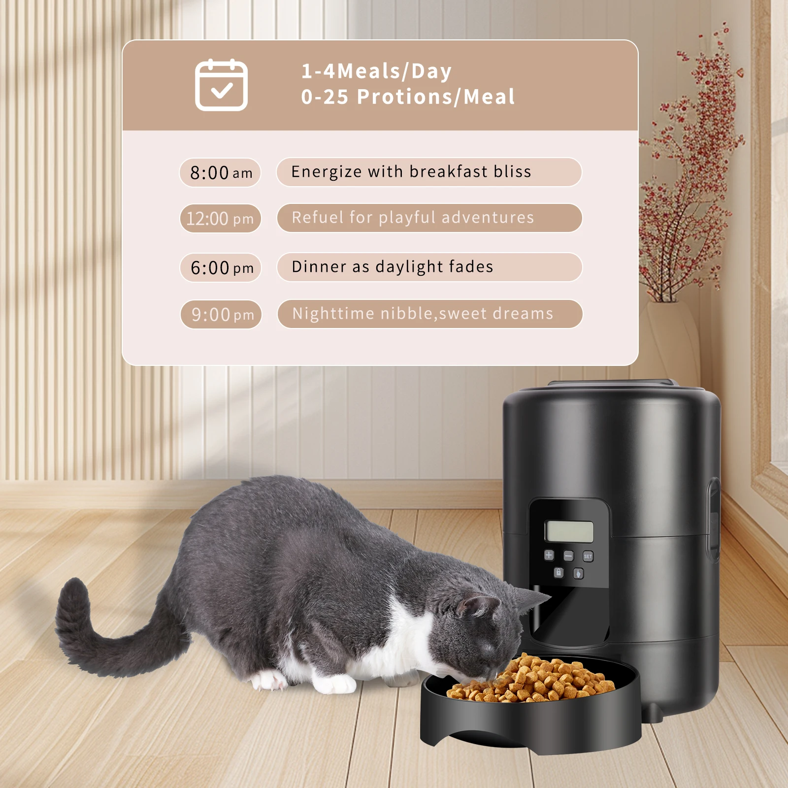 Pengontrol Makanan Hewan Pelih - Outdoor Hunting Kitchen ulasan dan harga