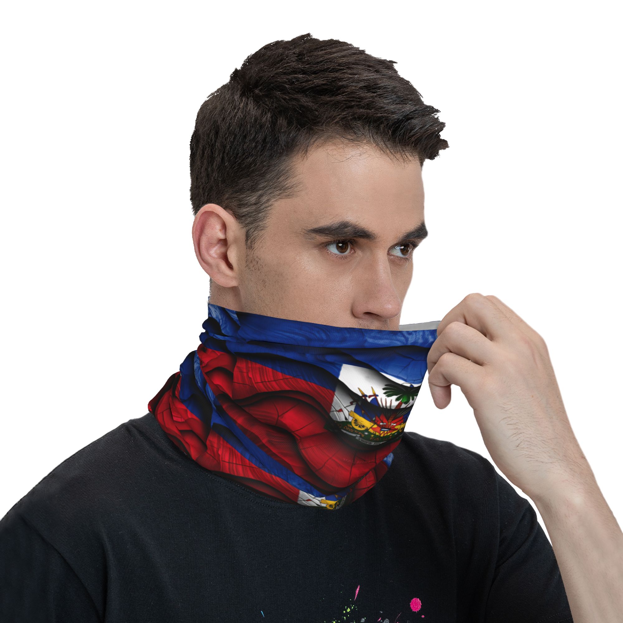 Balaclava Bendera Haiti Masker - Hunting Fishing Outdoor ulasan dan harga