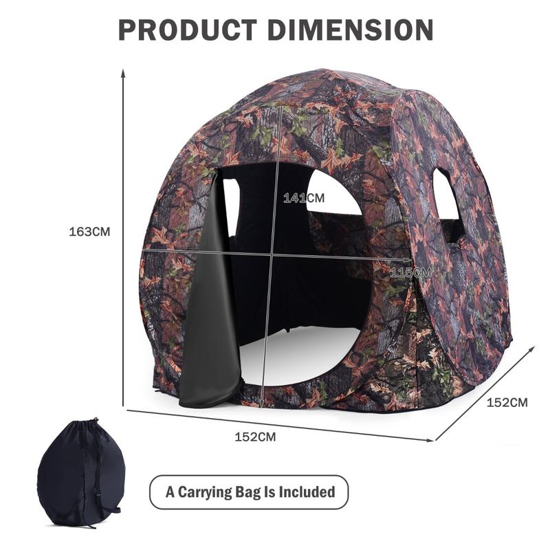 Tenda Berburu Pop Up 3 Orang,  - Hunting Outdoor ulasan dan harga