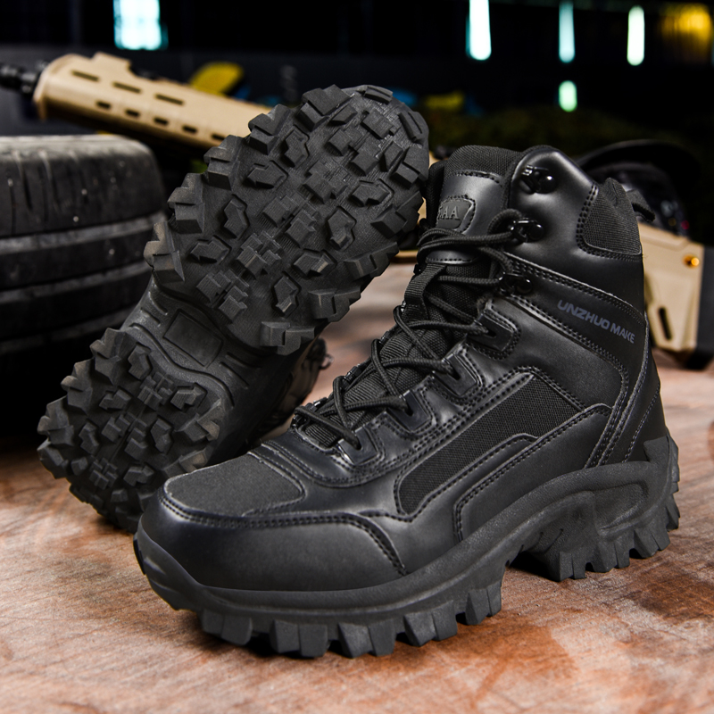 Sepatu Hiking Pria Sepatu Olah - Outdoor Hunting Boots For Men ulasan dan harga