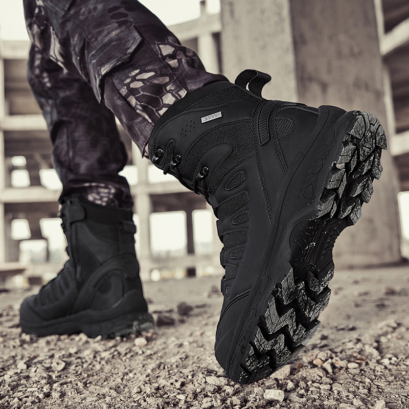 Sepatu Bot Taktis Pria Baru Se - Outdoor Hunting Boots For Men ulasan dan harga