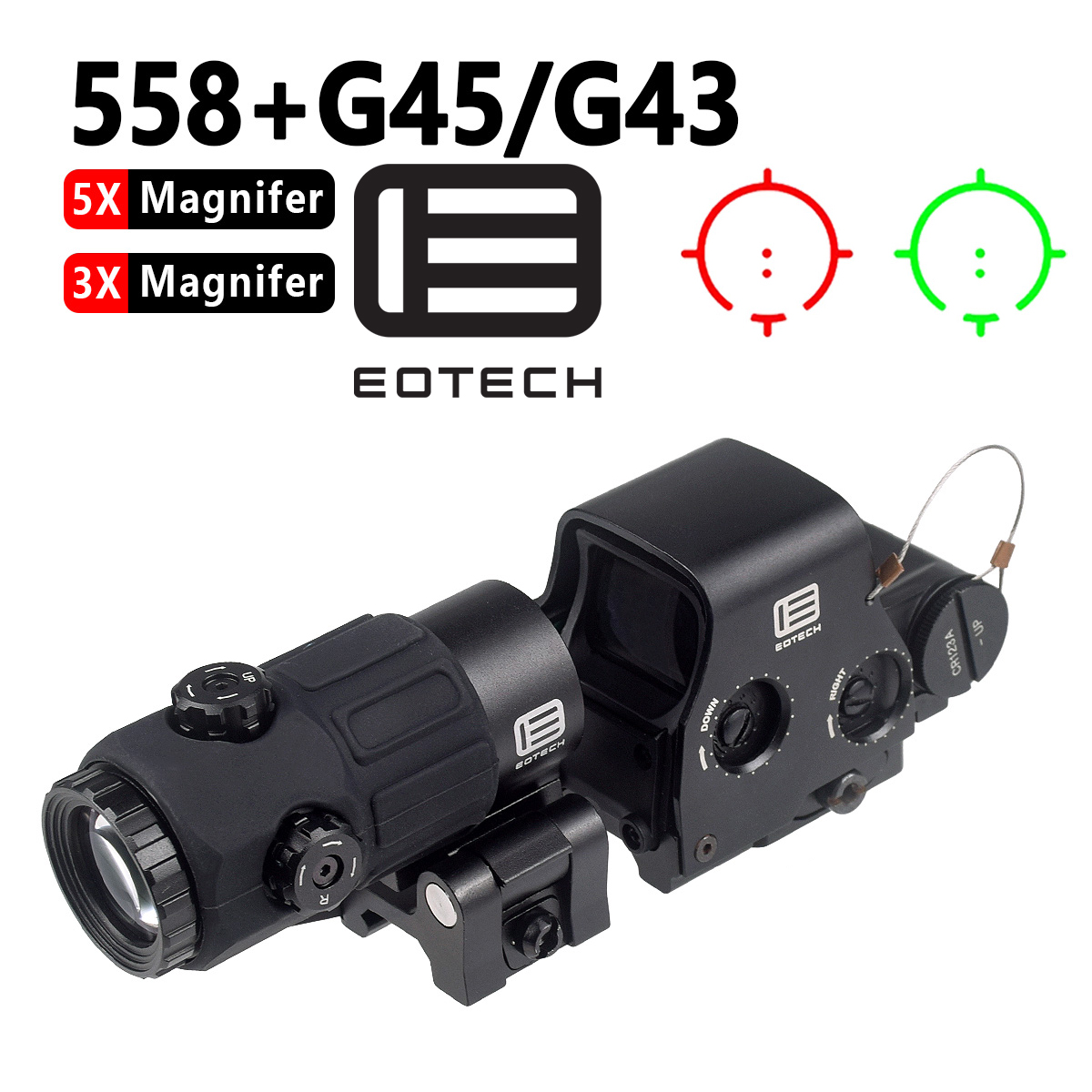 EOTECH G43 G33 G45 3X 5X Magni - Outdoor Hunting Lab ulasan dan harga