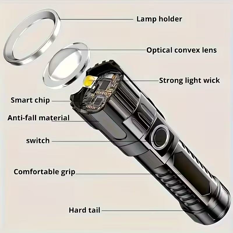 Senter LED Daya Tinggi Baru, D - Hunting Fishing Outdoor ulasan dan harga