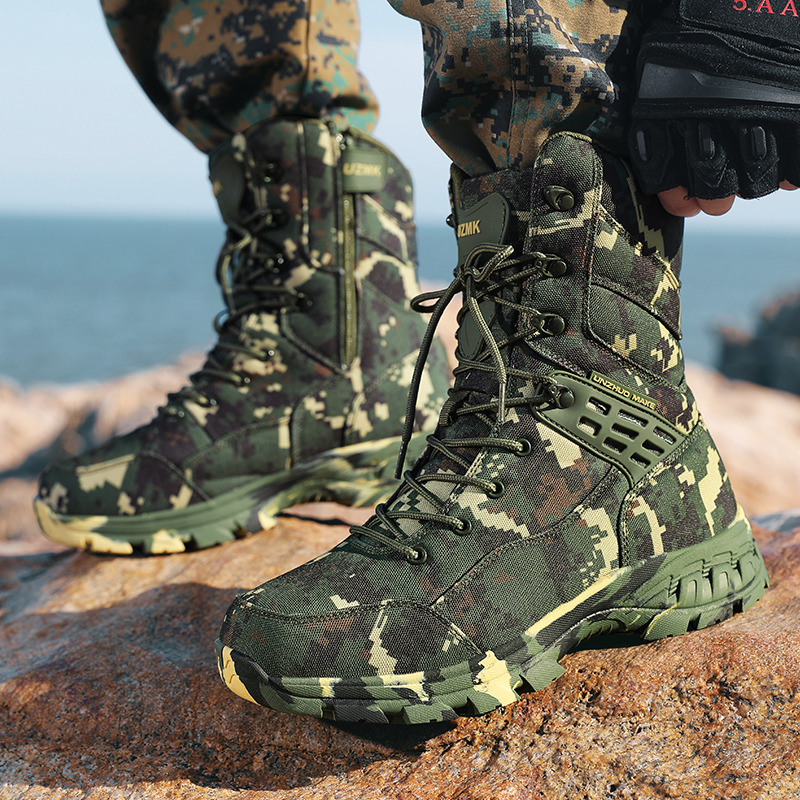 Sepatu Bot Luar Ruangan Pria K - Outdoor Hunting Boots For Men ulasan dan harga