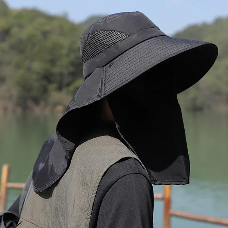Topi Matahari Musim Panas Anti - Hunting Fishing Outdoor ulasan dan harga