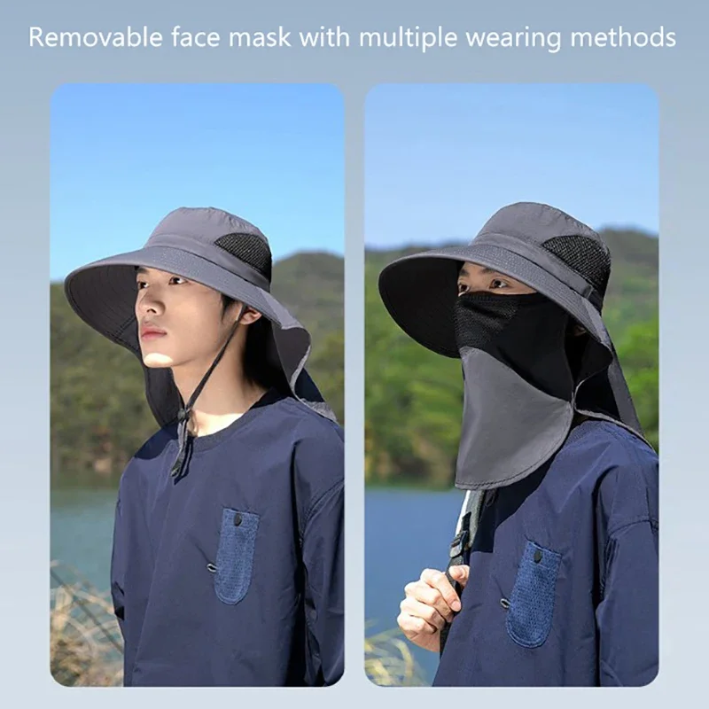 Topi Matahari Musim Panas Anti - Hunting Fishing Outdoor ulasan dan harga