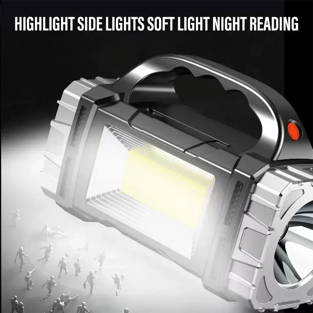 Senter Genggam Kuat Senter USB - Hunting Fishing Outdoor ulasan dan harga