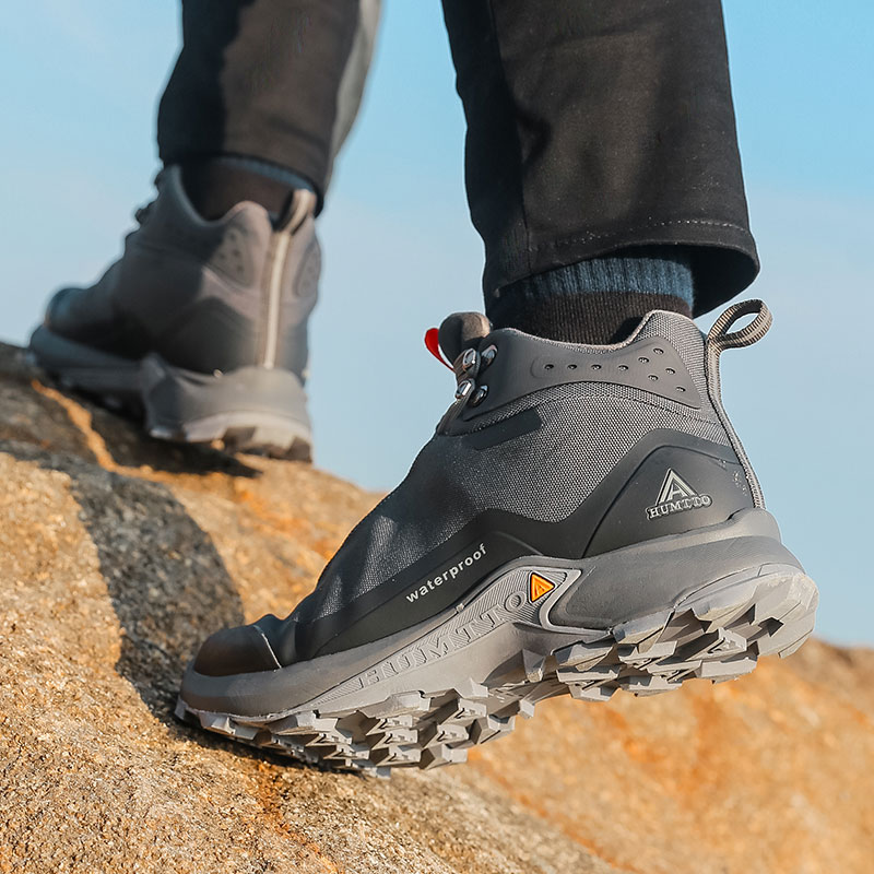 HUMTTO Sepatu Hiking Pria Sepa - Outdoor Hunting Boots For Men ulasan dan harga