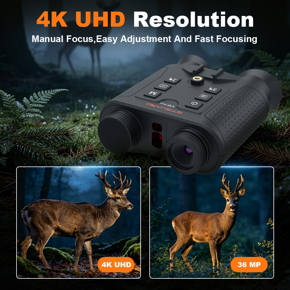 Teropong Penglihatan Malam 4K  - Hunting Outdoor Day ulasan dan harga